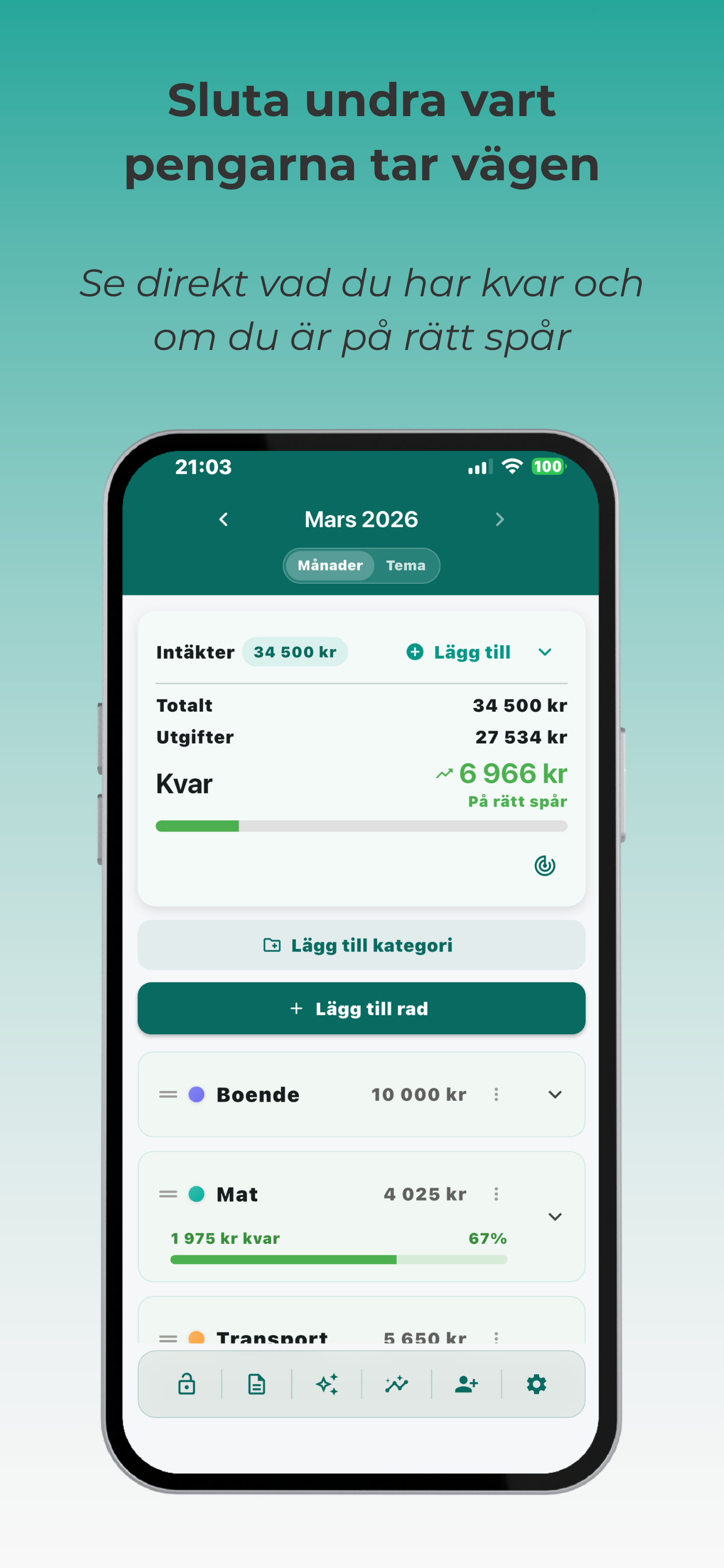 Take control of your money