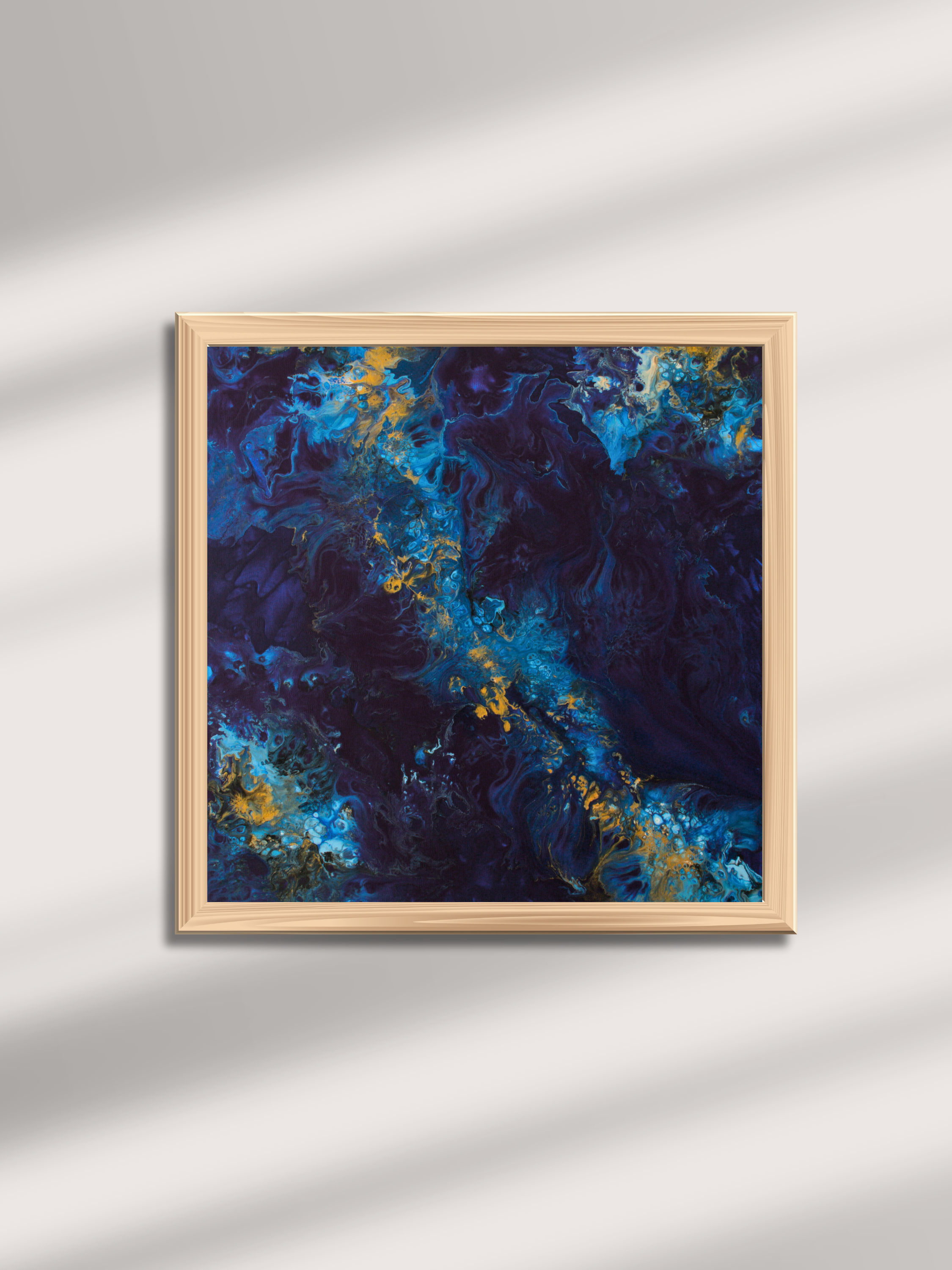 Ethereal Tide – Drömsk Blå Poster