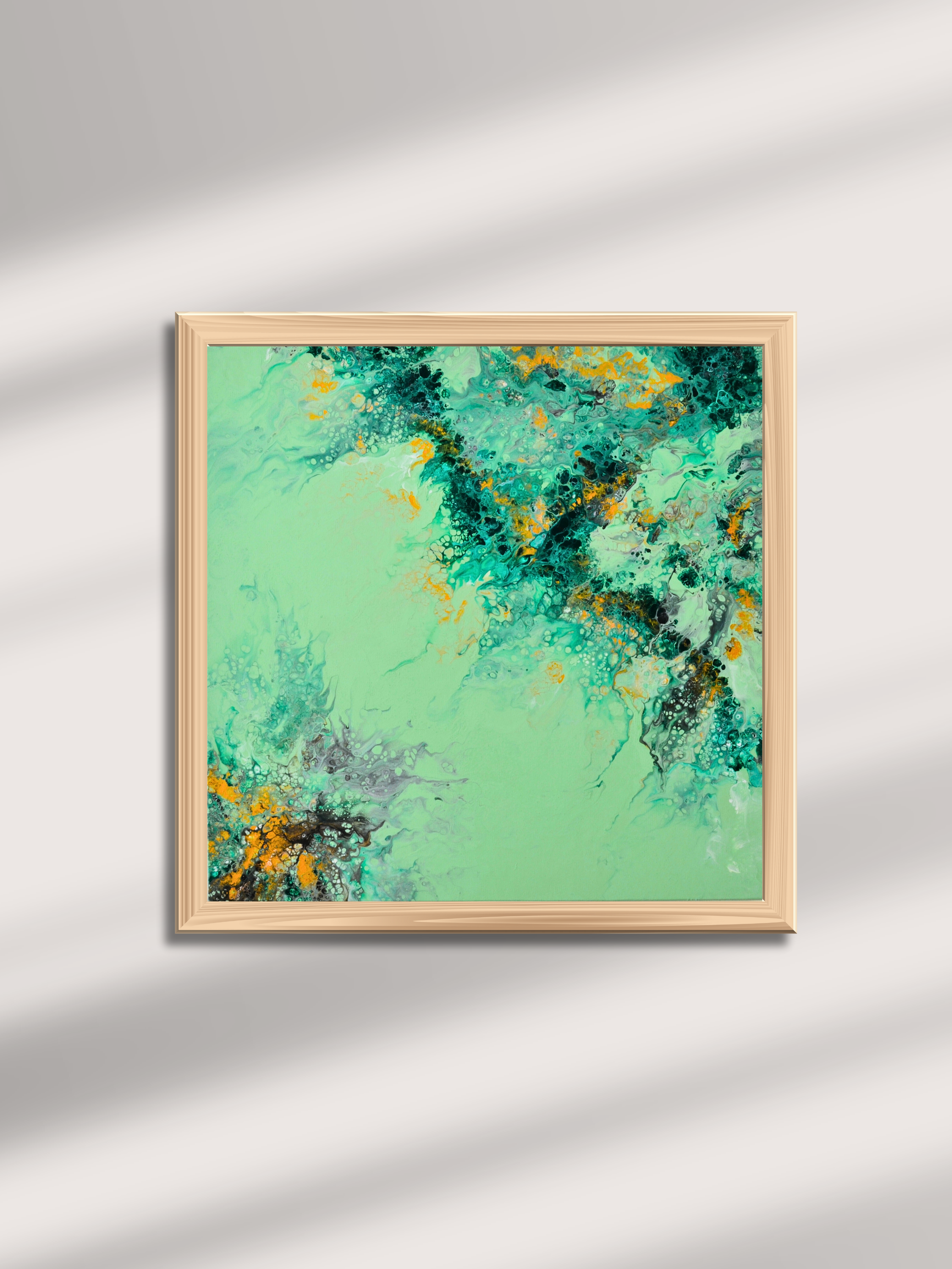 Verdant Flow – Grön Poster