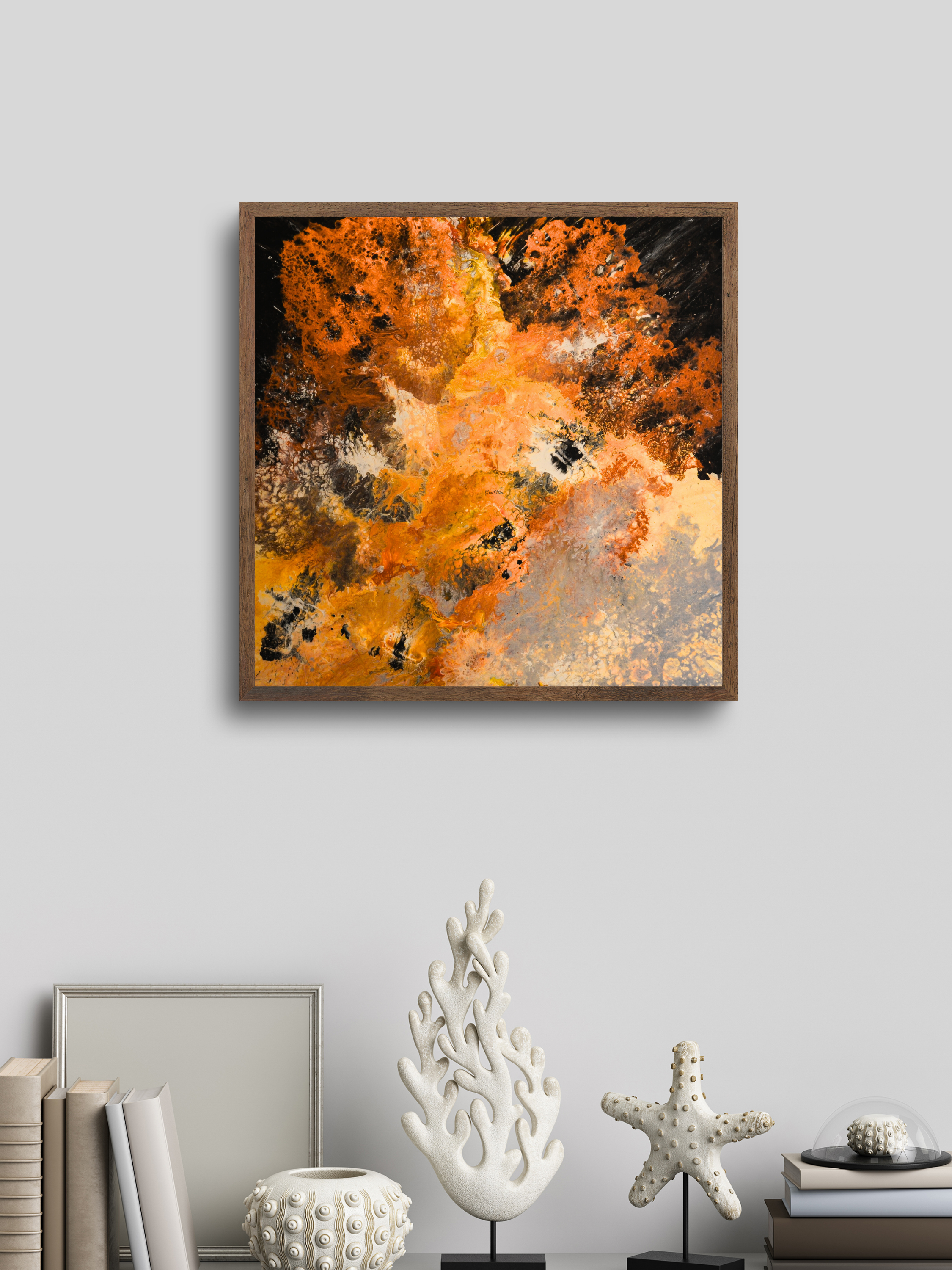 Radiant Ember – Konstposter