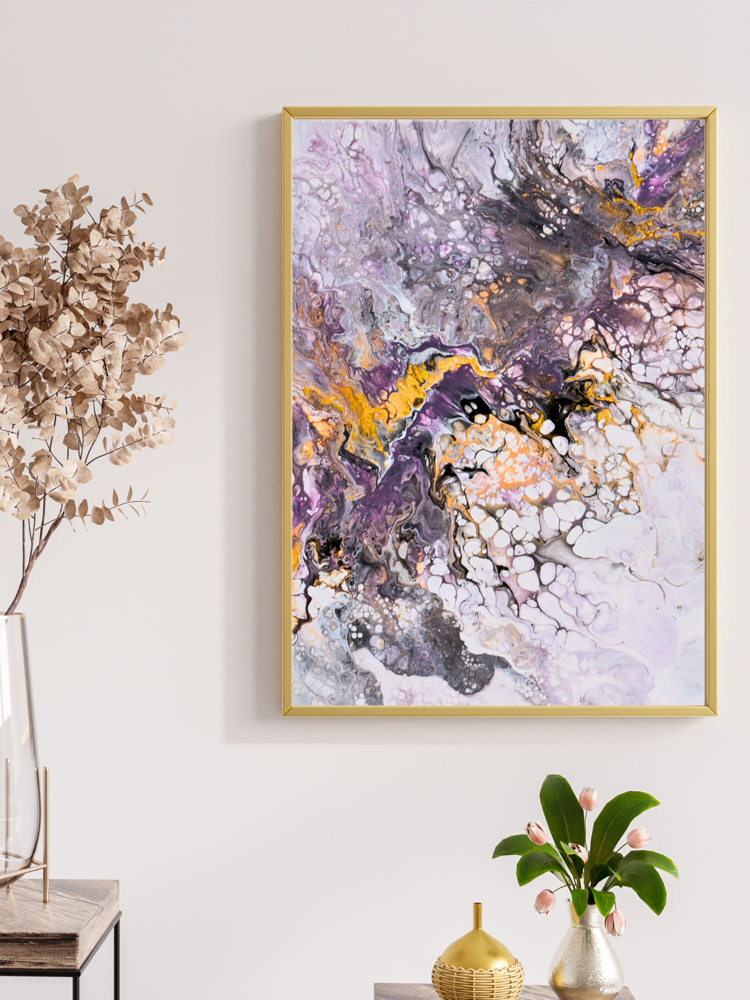 Mystic Lilac – Lila Poster