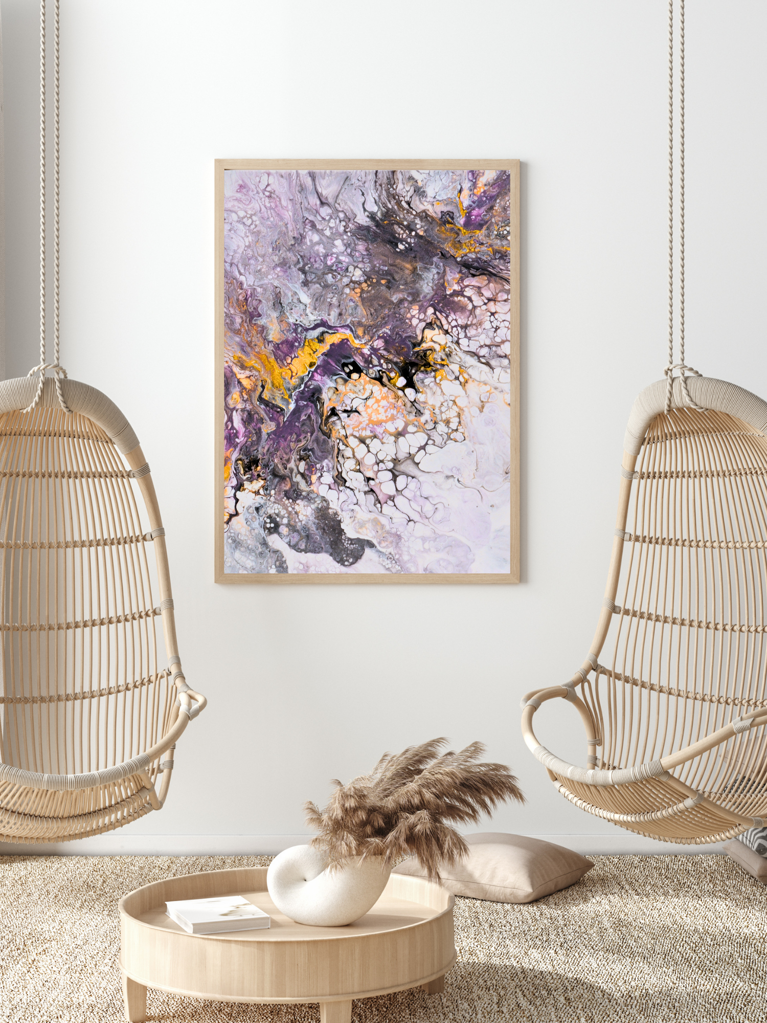 Mystic Lilac – Lila Poster