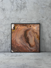 Amber Harmony – Brun Poster
